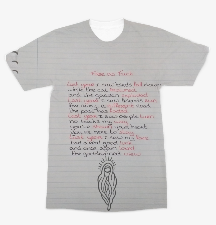 Free As Fuck Unusuals Originals Adult T-shirt - Active Shirt, transparent png download