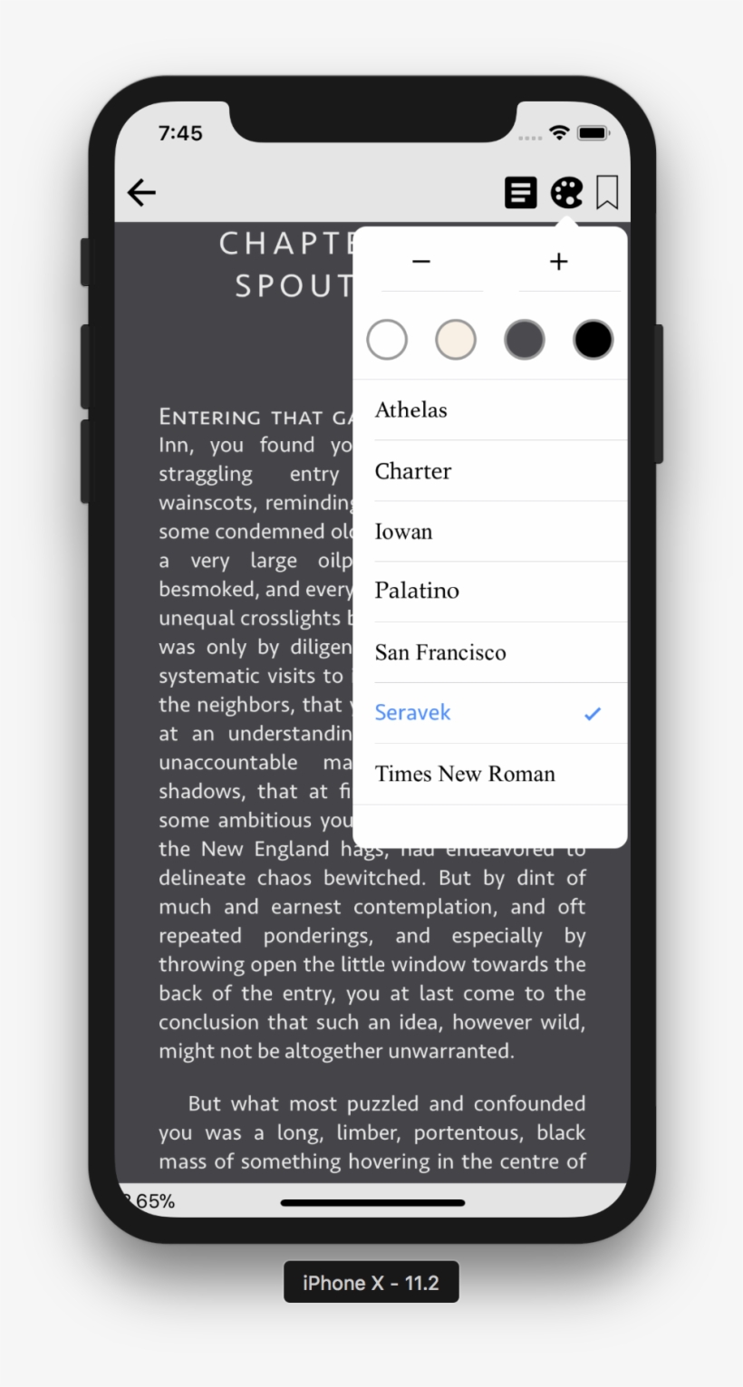 Shot 2018 07 03 At - Iphone X Ebook Reader, transparent png download