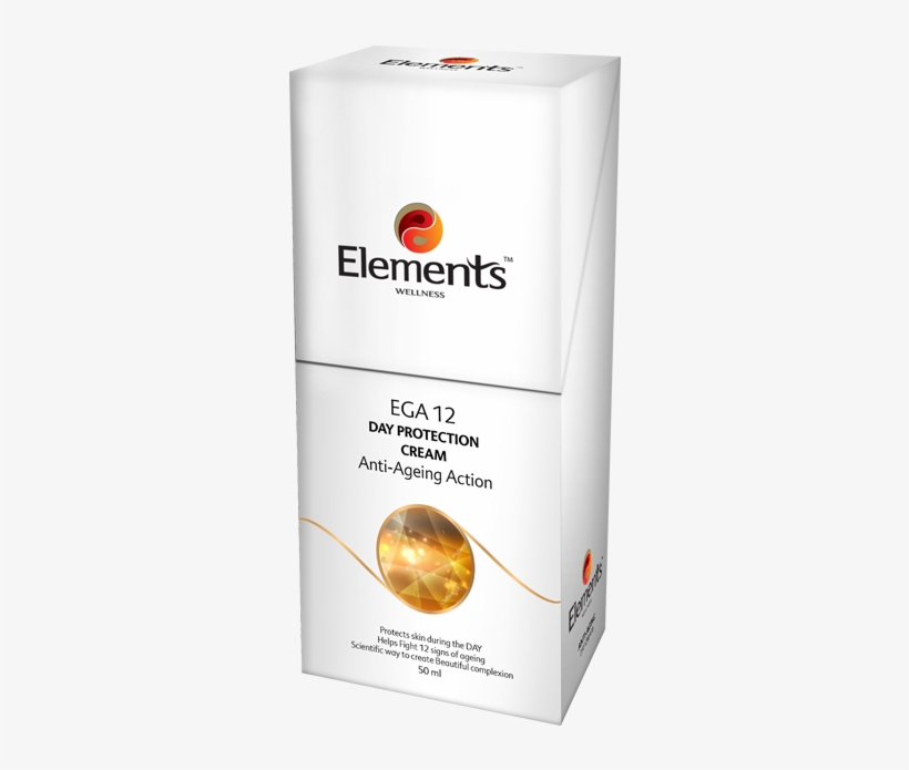 Ega 12 Day Protection Cream Anti Ageing Action - New Products Of Elements Wellness, transparent png download