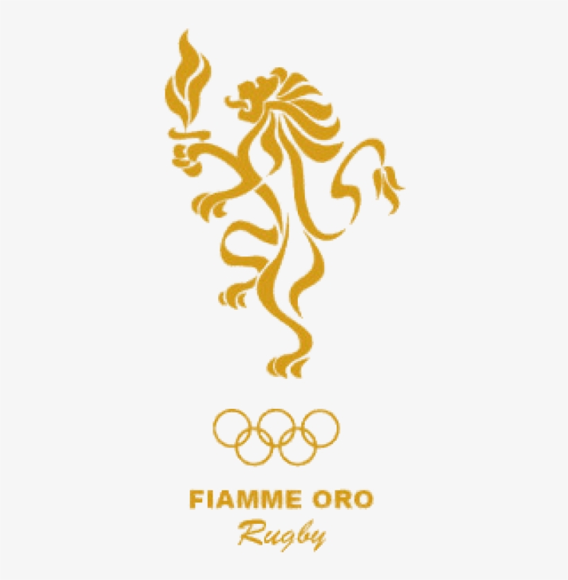 Free Png Download Fiamme Oro Roma Rugby Logo Png Images - Fiamme Oro Rugby, transparent png download