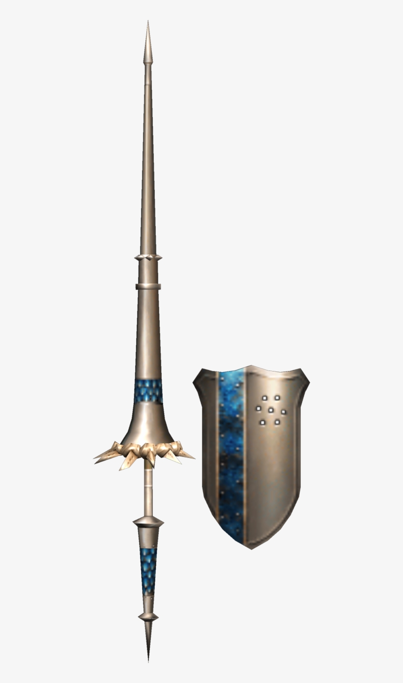 Weapon309 - Monster Hunter Knight Lance, transparent png download