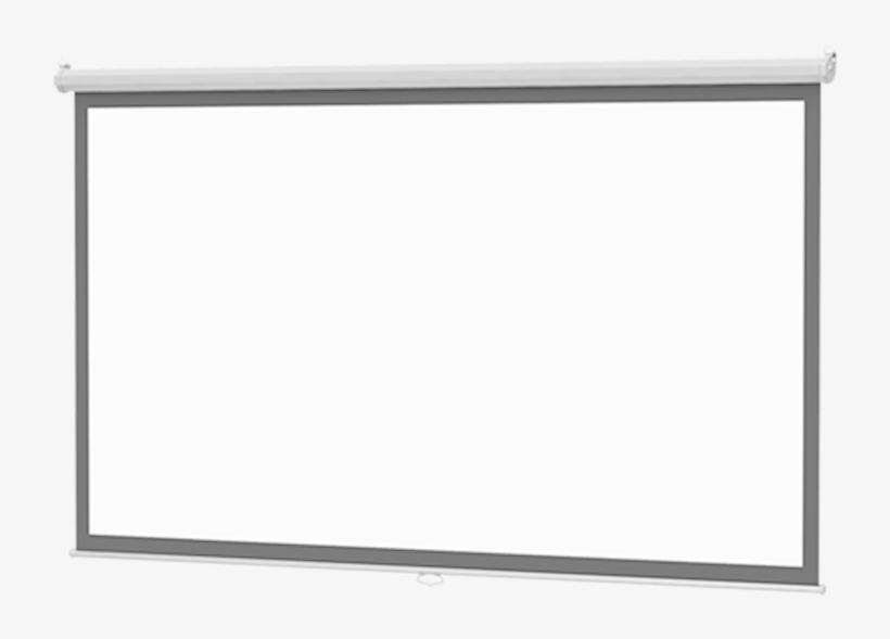 Da-lite® 36453 Manual Model B Projection Screen - Manual Screen, transparent png download