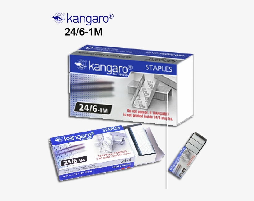 Staples - Kangaro Staples No 10 1m, transparent png download