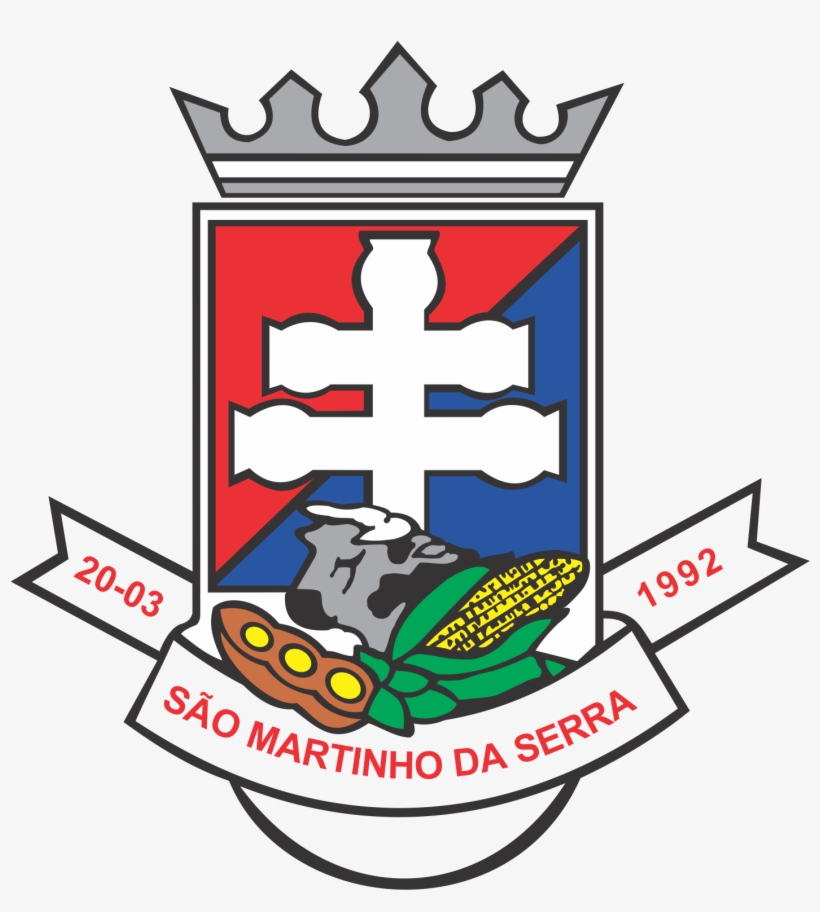 Formato Png - Sao Martinho Da Serra Brasao, transparent png download