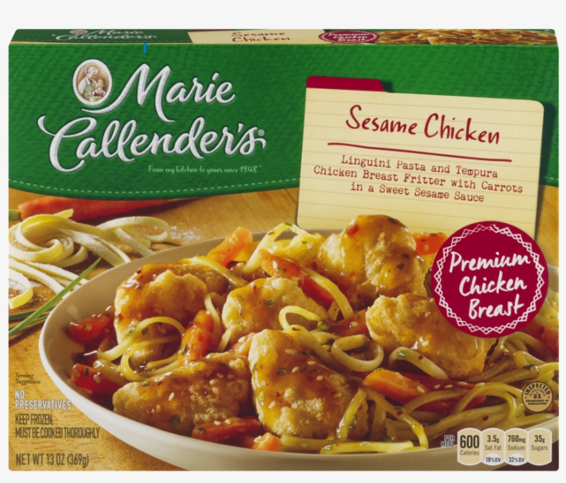 Marie Callender's Sesame Chicken Dinner, - Marie Callenders Frozen Meatball, transparent png download