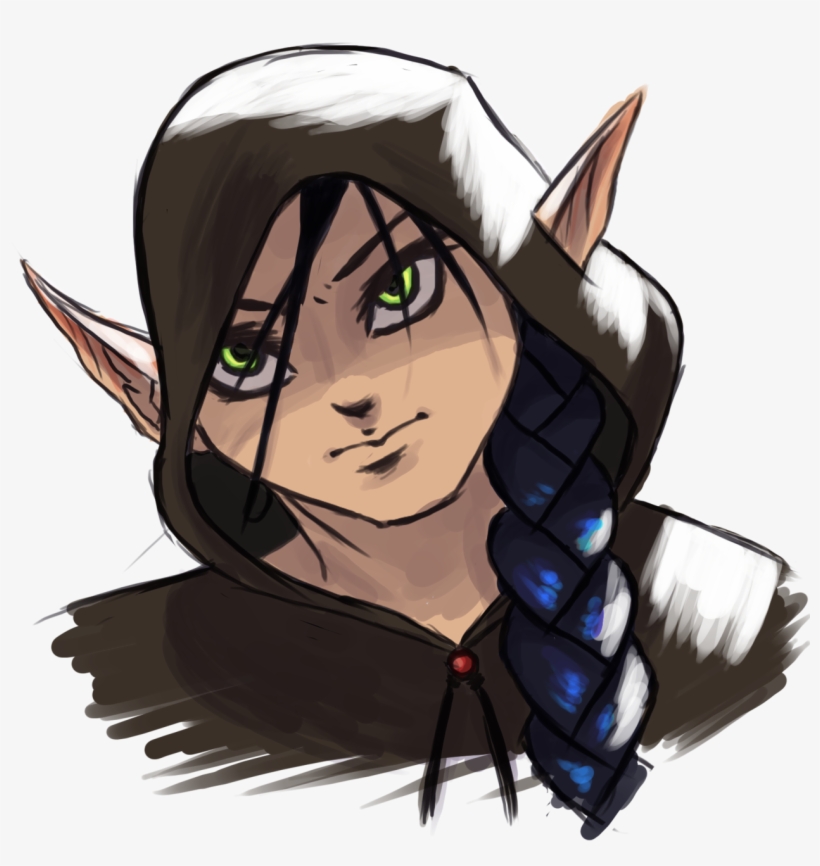 Wood Elf Rogue/druid Combo With A Sweet Tooth - Illustration, transparent png download