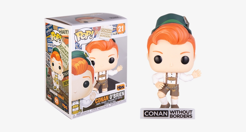 Conan O'brien In Lederhosen Pop Vinyl - Funko Pop, transparent png download