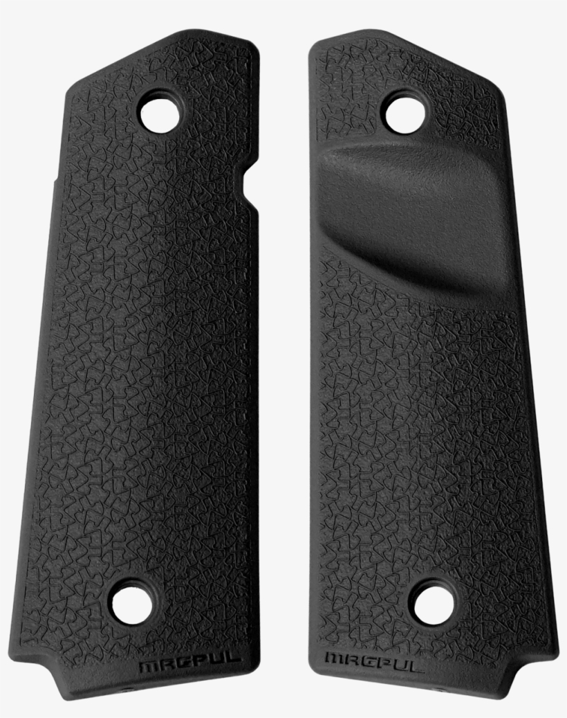 Mag524 Blk 1 - Magpul Moe 1911 Grip Panels With Tsp Texture, transparent png download