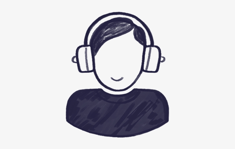 Start Listening - Illustration, transparent png download