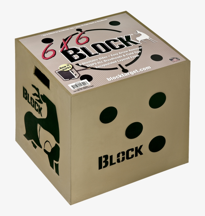 Block Crossbow Target - Block Archery Target, transparent png download