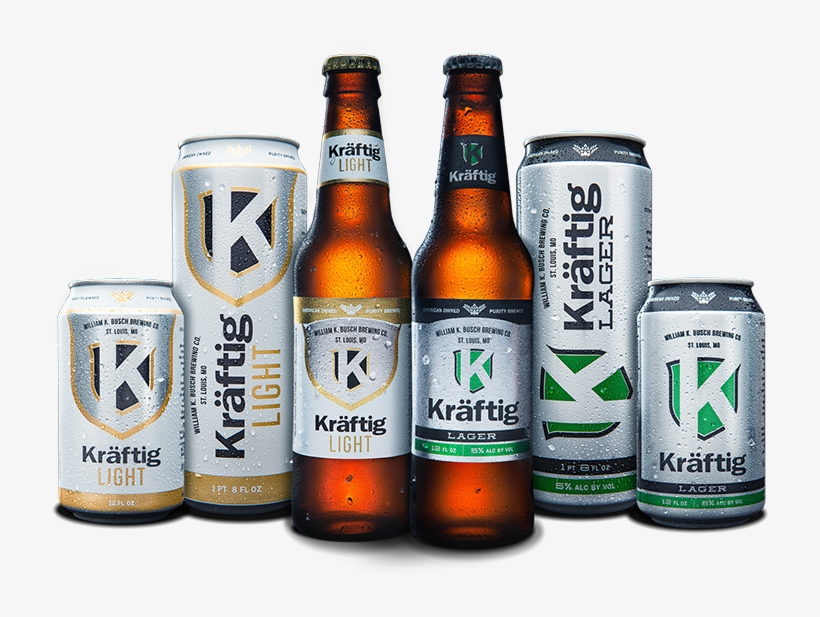 Real American Lager - Kraftig Beer, transparent png download