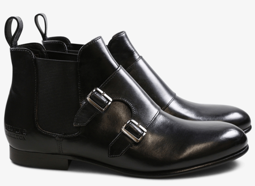 Ankle Boots Sally 27 Crust Black Elastic Black Hrs - Melvin Hamilton Sally 16 Grau, transparent png download