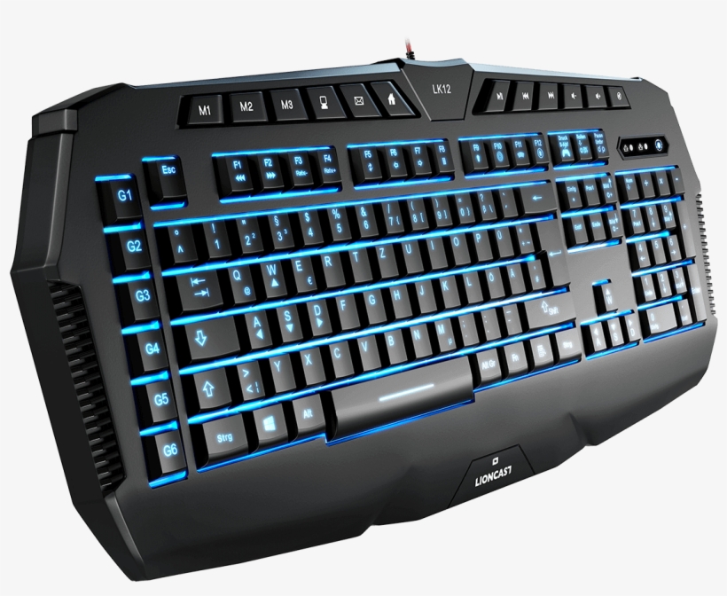 Lioncast Lk12 Gaming Keyboard - Lioncast Lk12, transparent png download