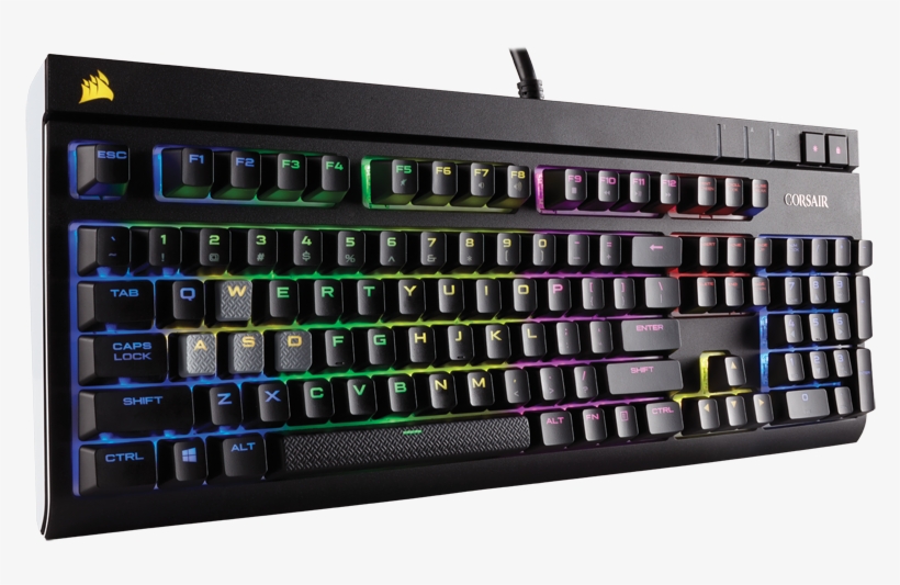 Corsair Gaming Strafe Rgb Mechanical Gaming Keyboard - Corsair Gaming Strafe Rgb, transparent png download