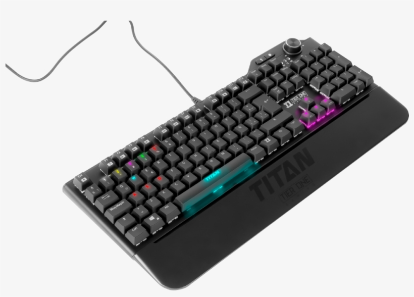 Keyboard Titan Ultra Blue - Steelseries Apex M800, transparent png download
