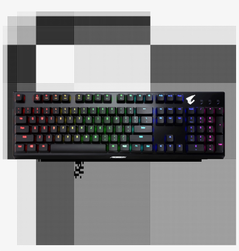 Gigabyte Aorus K9 Optical Rgb, transparent png download