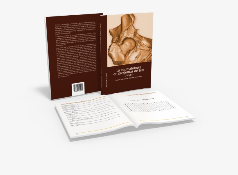 La Traumatologia En Preguntas De Test Ii - Book, transparent png download