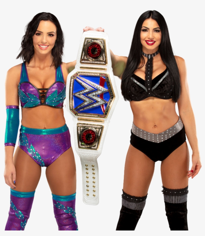 After Hearing Rumors Of Peyton Royce And Billie Kay - Peyton Royce And Billie Kay, transparent png download