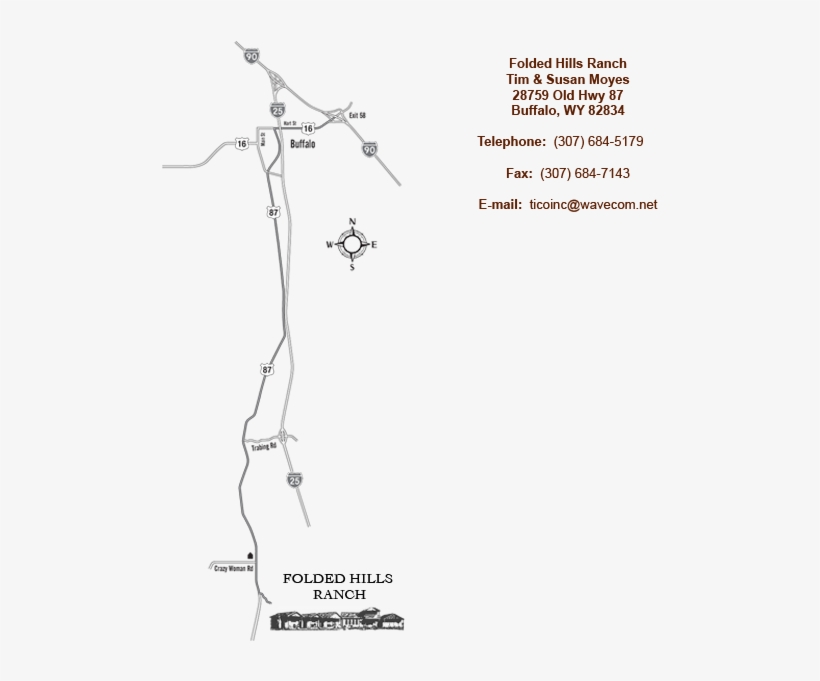 Welcome To Folded Hills Ranch, Nestled In The Foothills - Diagram, transparent png download