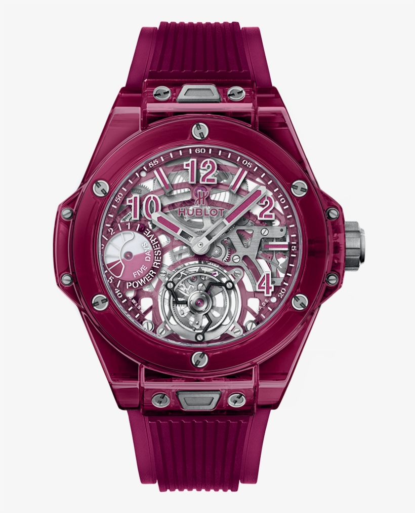 Big Bang Tourbillon Power Reserve 5 Days Red Sapphire - Hublot, transparent png download
