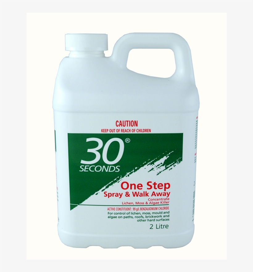 30 Seconds Spray & Walk Away Concentrate 2l - Plastic Bottle, transparent png download