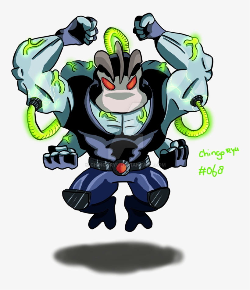 Machamp X Bane By Chingoryu - Cartoon, transparent png download
