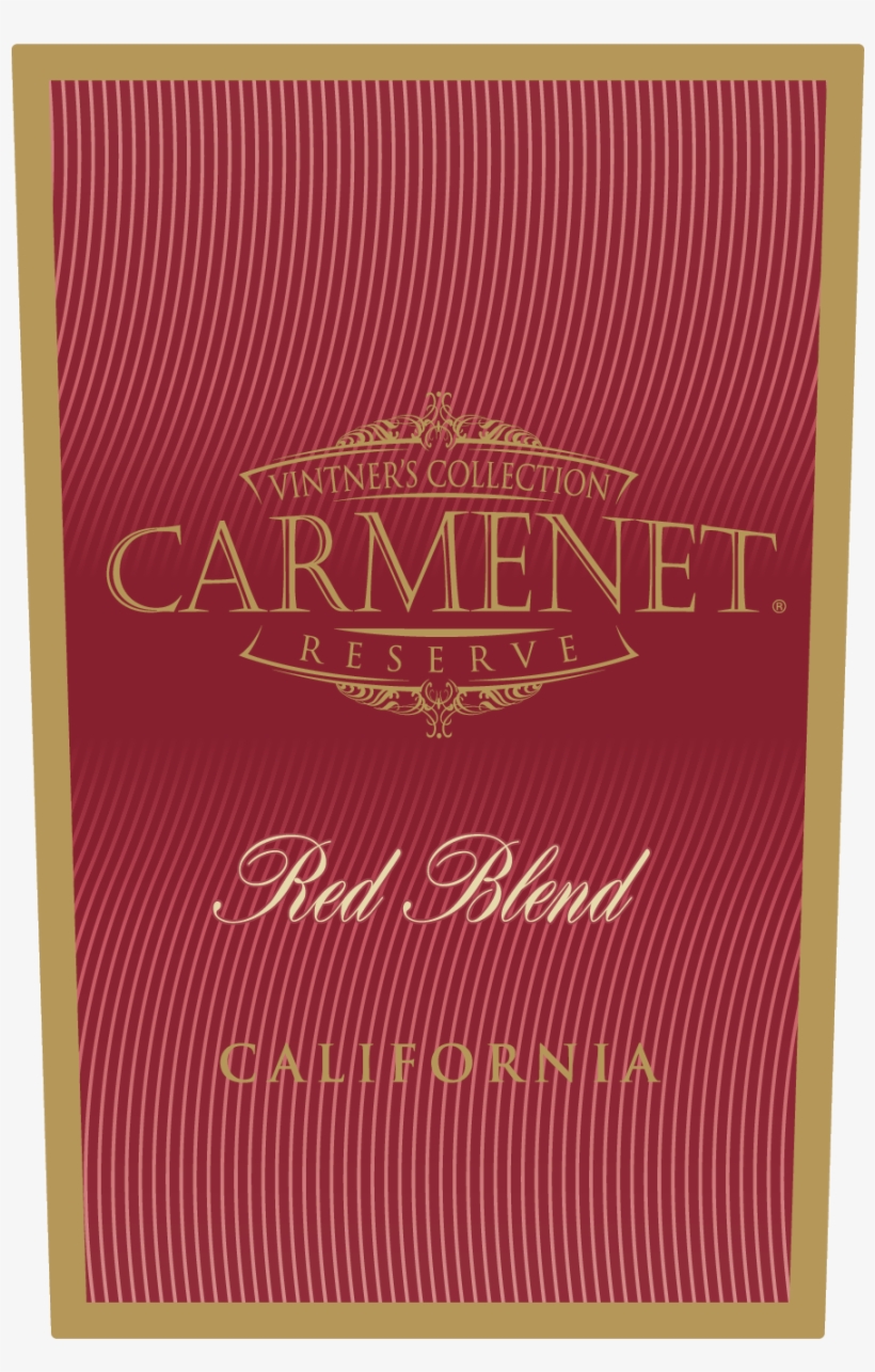 Red Blend Label Back - Perfume, transparent png download