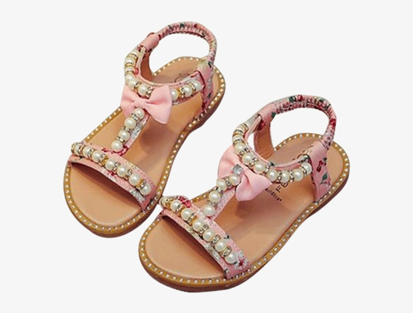 Aaliyah Beaded Sandal - Sandal, transparent png download