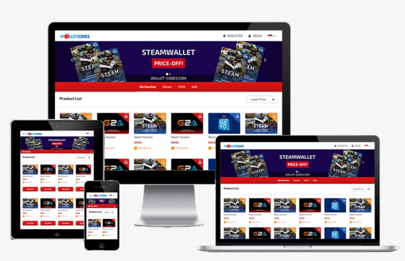 Thousands Of Gamers In Southeast Asia Use Steam Wallet - Paginas Web, transparent png download