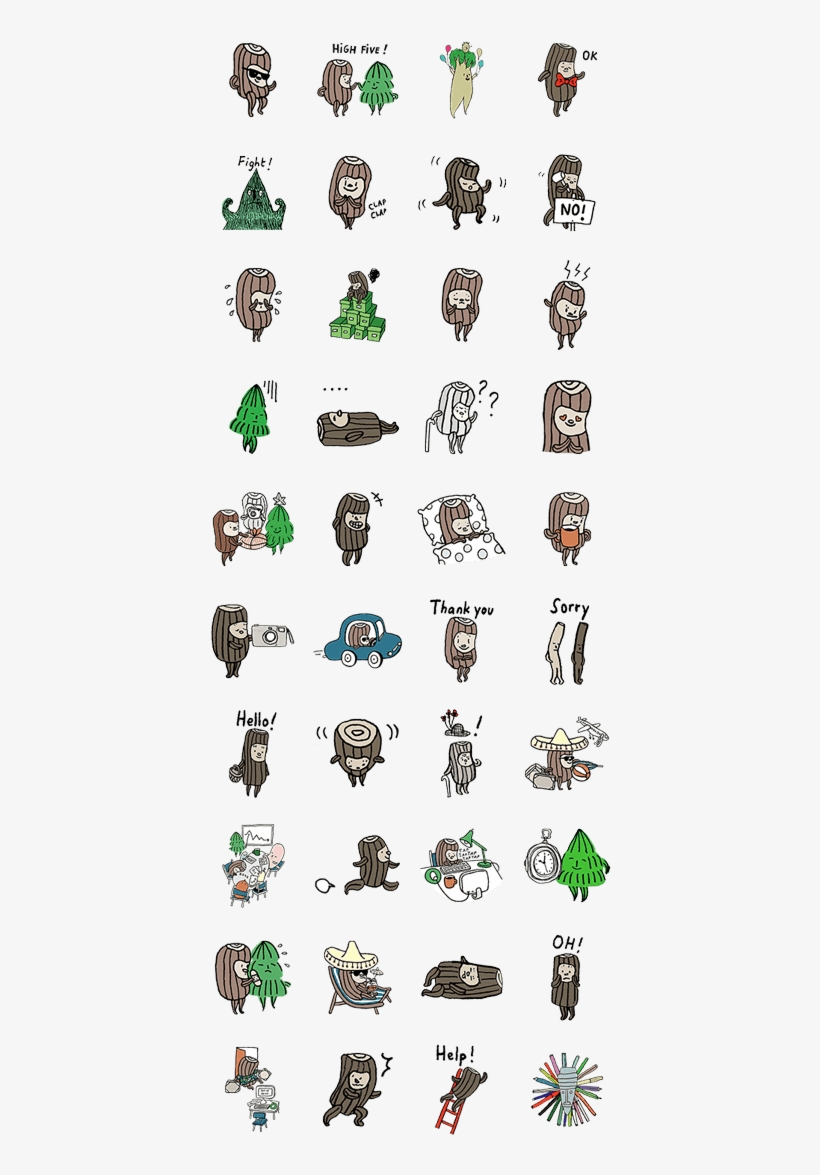 Kubbe - Boobib's Lazy Days Stickers, transparent png download