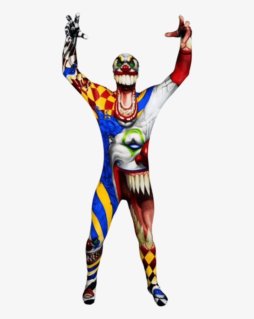 Sc 1 St Jokers Masquerade - Halloween Costumes Morphsuit, transparent png download