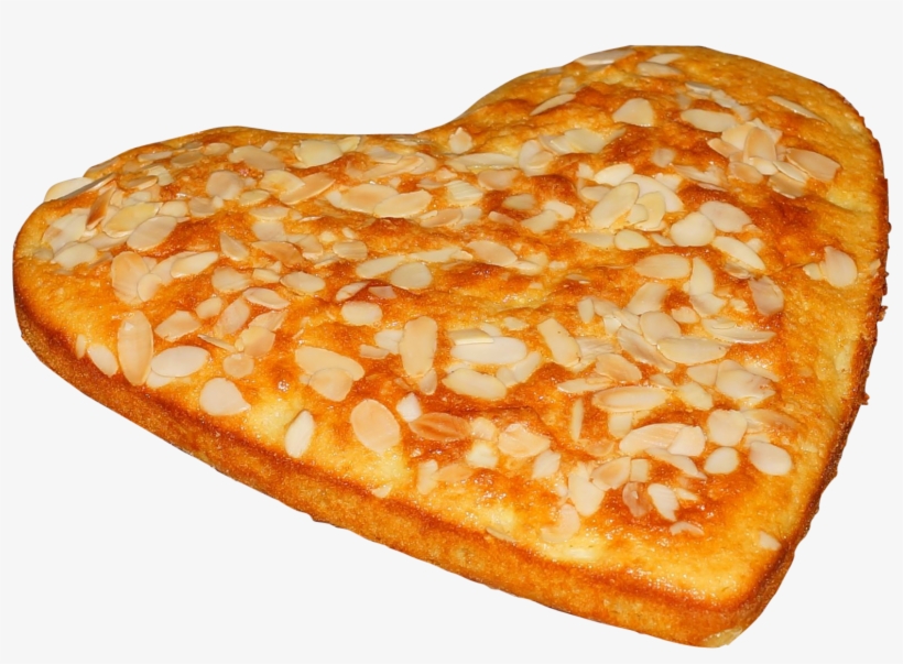 Heart Shaped Nuts Cake Png Image - Cake, transparent png download