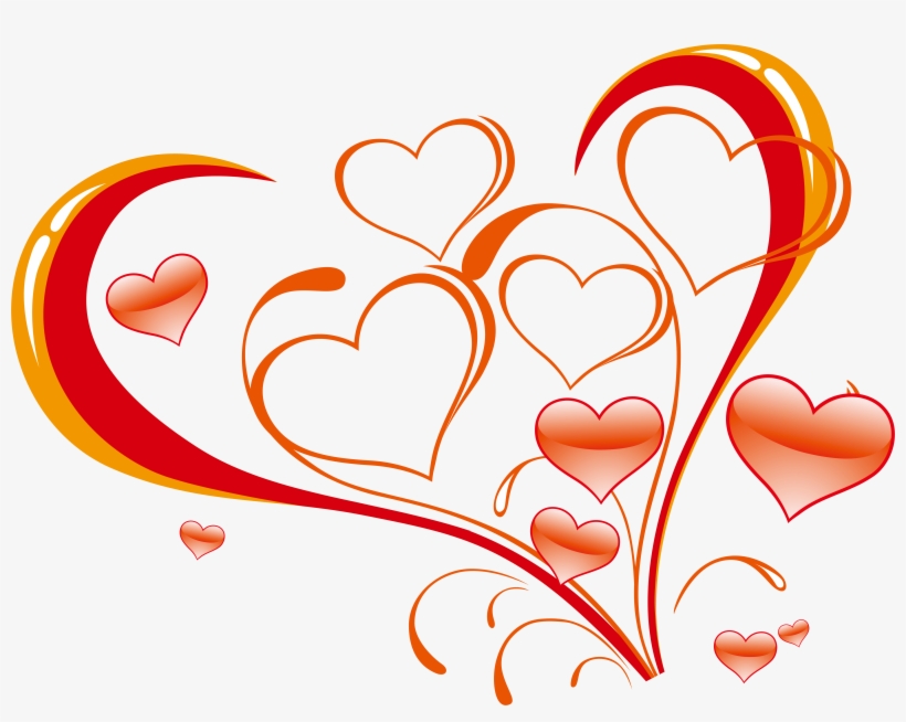 Heart-shaped Creative Abstract Images Pull Hd Free - Png Amor Hd, transparent png download