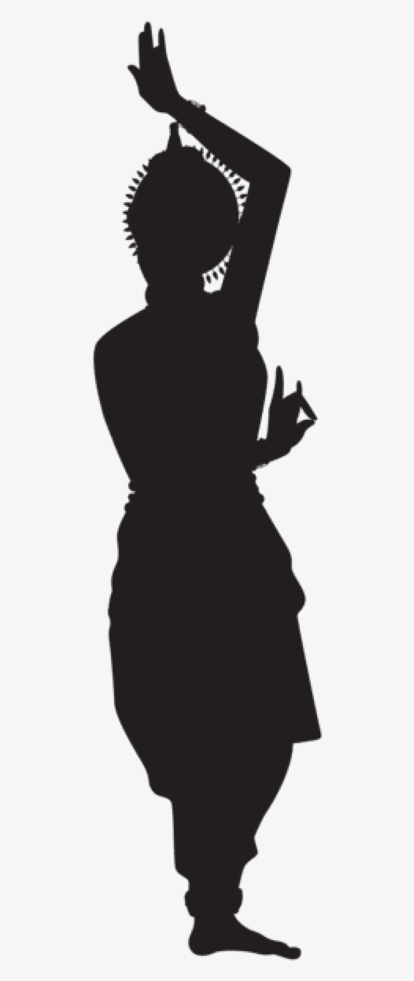 Free Png Indian Dancing Woman Silhouette Png - Indian Dancer Silhouette Png, transparent png download