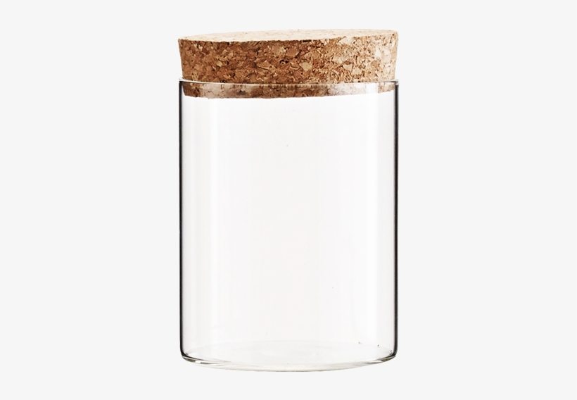 Glass Cork Jar Medium - Wine Cooler, transparent png download