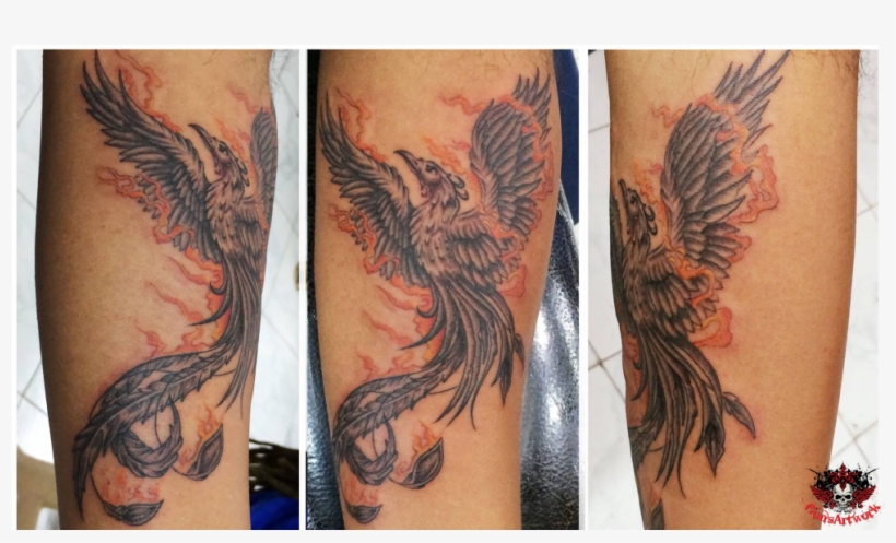 The Phoenix Tattoo Represents Renewal, Rebirth And - Tattoo, transparent png download