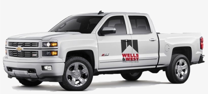 Wells And West Website Design - 2015 Chevy Silverado White Bumper, transparent png download