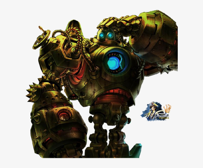 Rusty Blitzcrank Photo Rusty Blitzcrank Render Zpse6b56561 - League Of Legends Blitzcrank, transparent png download