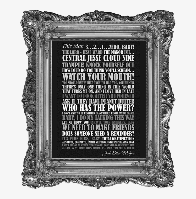 This Man Quote Print - Controversial Princess, transparent png download