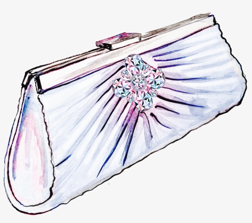 Wedding Handbag Png - Sketch, transparent png download