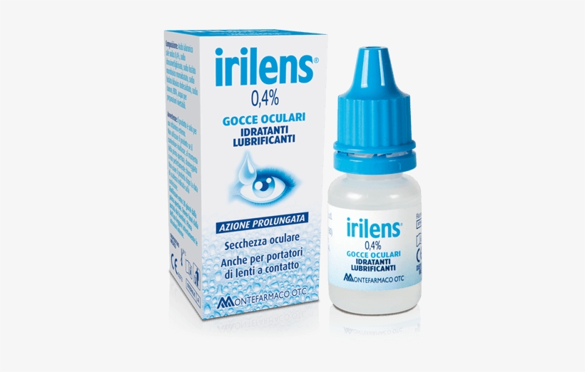 Irilens Eye Drops Montefarmaco - Iridil Gocce Oculari Dispositivo Medico Ce, transparent png download