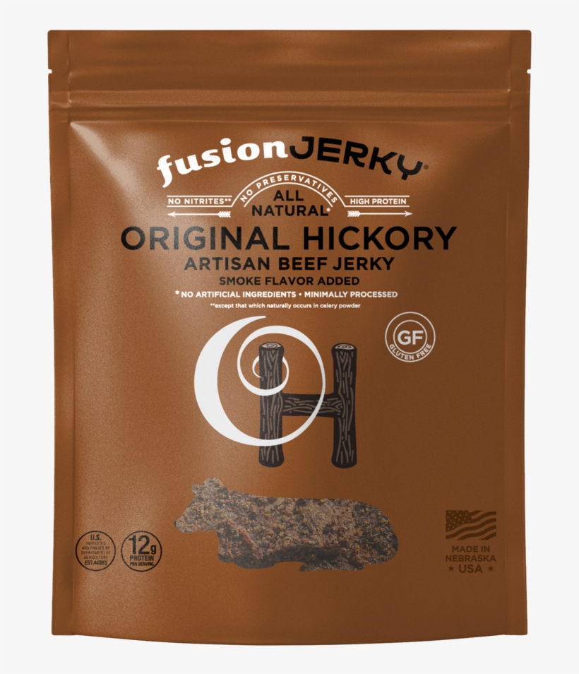 Original Hickory Beef Jerky - Chocolate, transparent png download