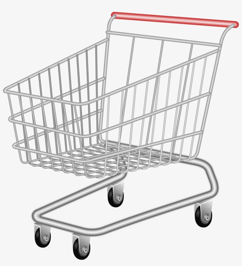 Big Image - Shopping Cart, transparent png download
