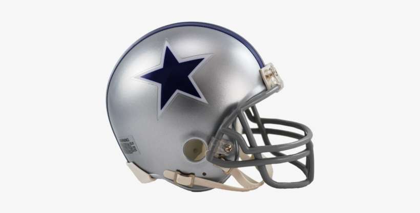 Dallas Cowboys Vsr4 Mini Throwback Helmet - Buffalo Bills New Uniforms 2011, transparent png download