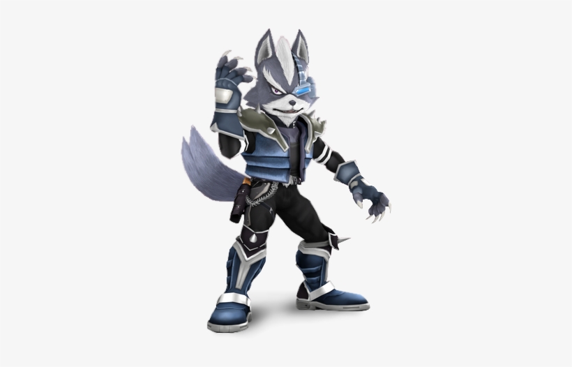 Wolf Star Fox Ssbb - Wolf Fantendo, transparent png download