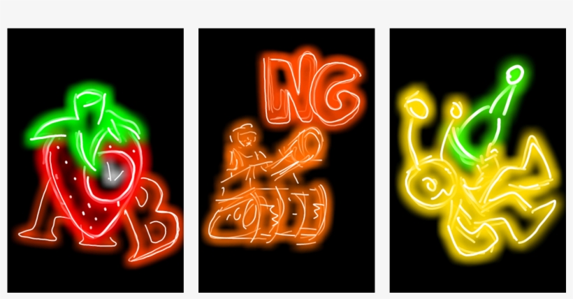 Newgrounds Neon Lights - Neon Lights, transparent png download