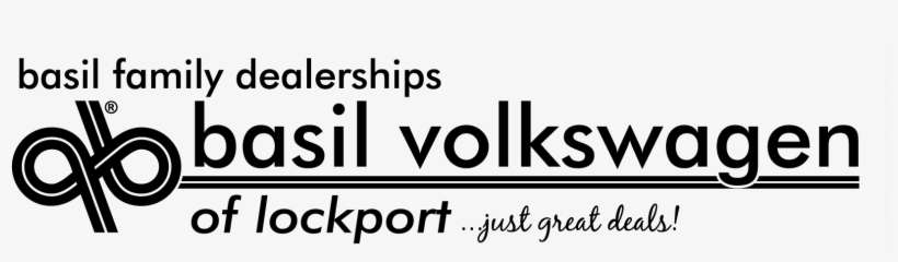Basil Volkswagen Of Lockport New Logo Black Png - Basil Volkswagen Of Lockport, transparent png download