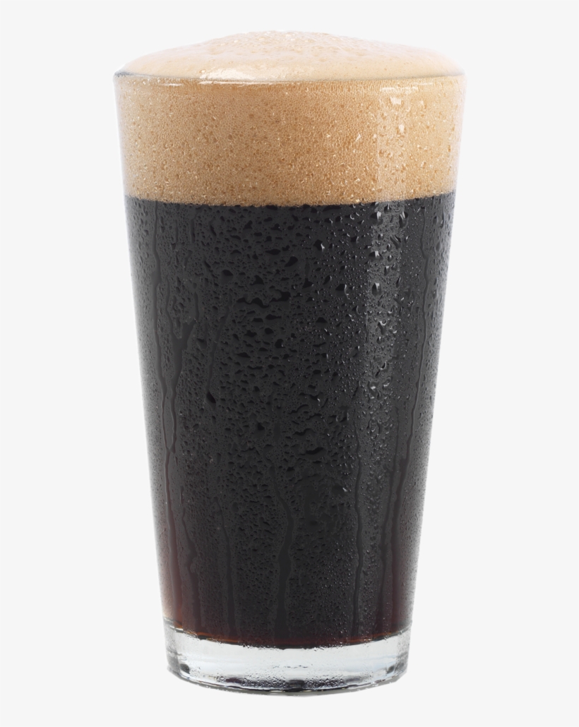 Porter With One Of Wingers' Signature Desserts, Like - Pint Glass, transparent png download
