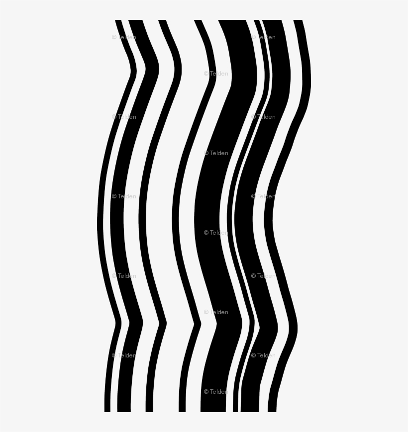 Zoom Wavy Stripes Vertical - Zoom Video Communications, transparent png download