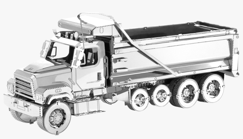 Metal Earth Freightliner 114sd Dump Truck - Metal Earth Dump Truck, transparent png download